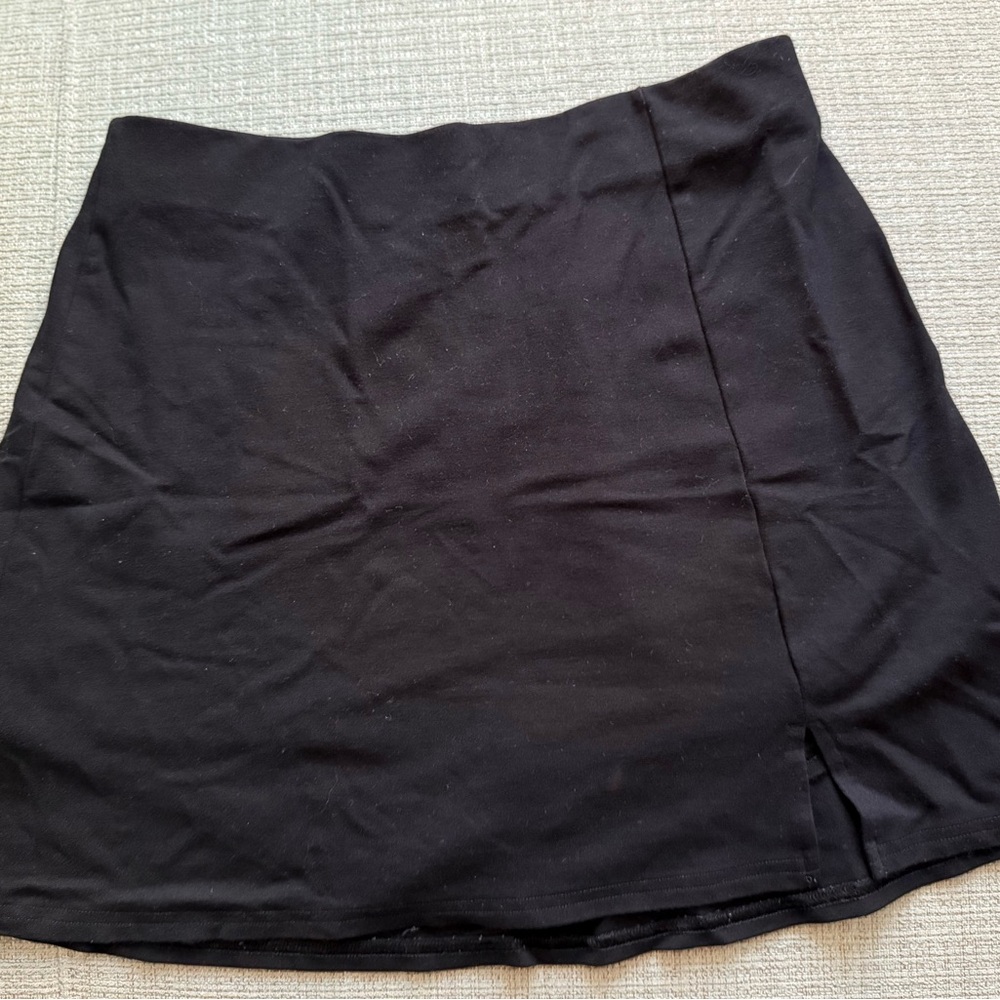 American Eagle Outfitters Black Mini Skort